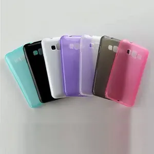 Jelly Gel Soft TPU Case For Samsung Z1 Tizen SM-Z130H Z130h Back Cover