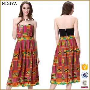 Imagen moderna vestidos africanos diseños vestido sexy para las mujeres ropa decente