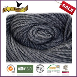 Hilo de tejer elegante Hilo de <span class=keywords><strong>ganchillo</strong></span> mezclado de lana de algodón <span class=keywords><strong>a</strong></span> granel de varios colores - Product Image 3