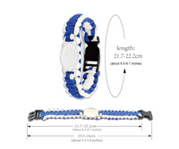 Fabricant de bracelets à breloques avec logo personnalisé Bracelets de sensibilisation au cancer du sein avec ruban rose papillon combattant survivant
