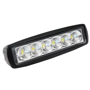 מפעל ישיר ספוט סופר צר 12v 18w led אור בר 6 אינץ עבור אוטומטי