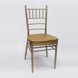 Chaise Chiavari en or bon marché pour les événements, vente en gros de meubles d'hôtel, banquet, restaurant, salle à manger, jardin, design empilable, chaise de mariage - Product Image 2