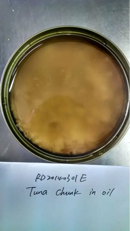 morceaux de thon en conserve usine de haute qualité et le fabricant de conserves de thon à l'huile d'olive 140g * 48, 160g * 48