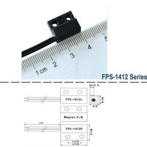 HKFAST FPS-1412L/R Interrupteur de proximité à commande magnétique en 2 parties - Product Image 1