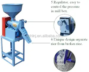 Machine de nettoyage de la Machine de décorticage de sarrasin HELI machine de décorticage de riz