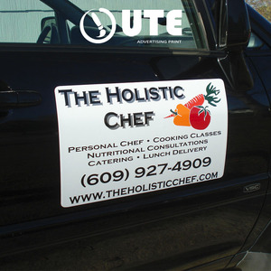 Imán de puerta de coche, señal magnética de coche al aire libre, imán de coche de PVC publicitario - Product Image 5