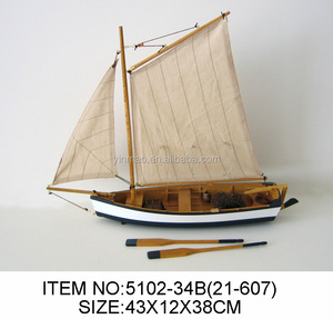 Grand modèle de <span class=keywords><strong>bateau</strong></span> de pêche en lac en <span class=keywords><strong>bois</strong></span> 43x12x38cm <span class=keywords><strong>bateau</strong></span> de lac navire familial artisanat à la main modèle de <span class=keywords><strong>bateau</strong></span> décoration - Product Image 2