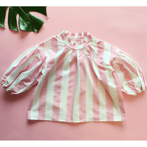 <span class=keywords><strong>T</strong></span>-<span class=keywords><strong>shirt</strong></span> a maniche lunghe a due colori con lanterna a due colori da ragazza dai siti web di Shopping Online - Product Image 5