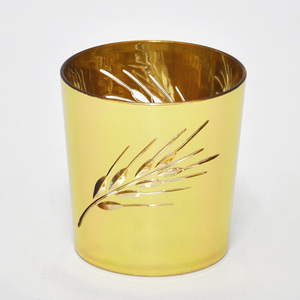 Red Copper Conical Shaped Wheat Design Toothbrush Holder - Product Image 6