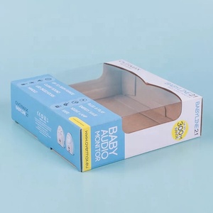 Dossiers <span class=keywords><strong>en</strong></span> <span class=keywords><strong>carton</strong></span> ondulé rectangulaires brillants avec pelliculage mat et fermeture magnétique, <span class=keywords><strong>en</strong></span> matériaux recyclés, pour jouets et appareils photo grand public - Product Image 1