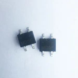 Diodo de MB05-MB10F de puente rectificador SMD de 0.5A 50-1000V