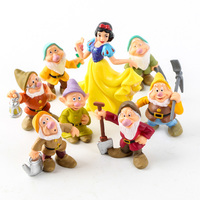 Princess Snow White and the Seven Dwarfs Figure Toy for Kids