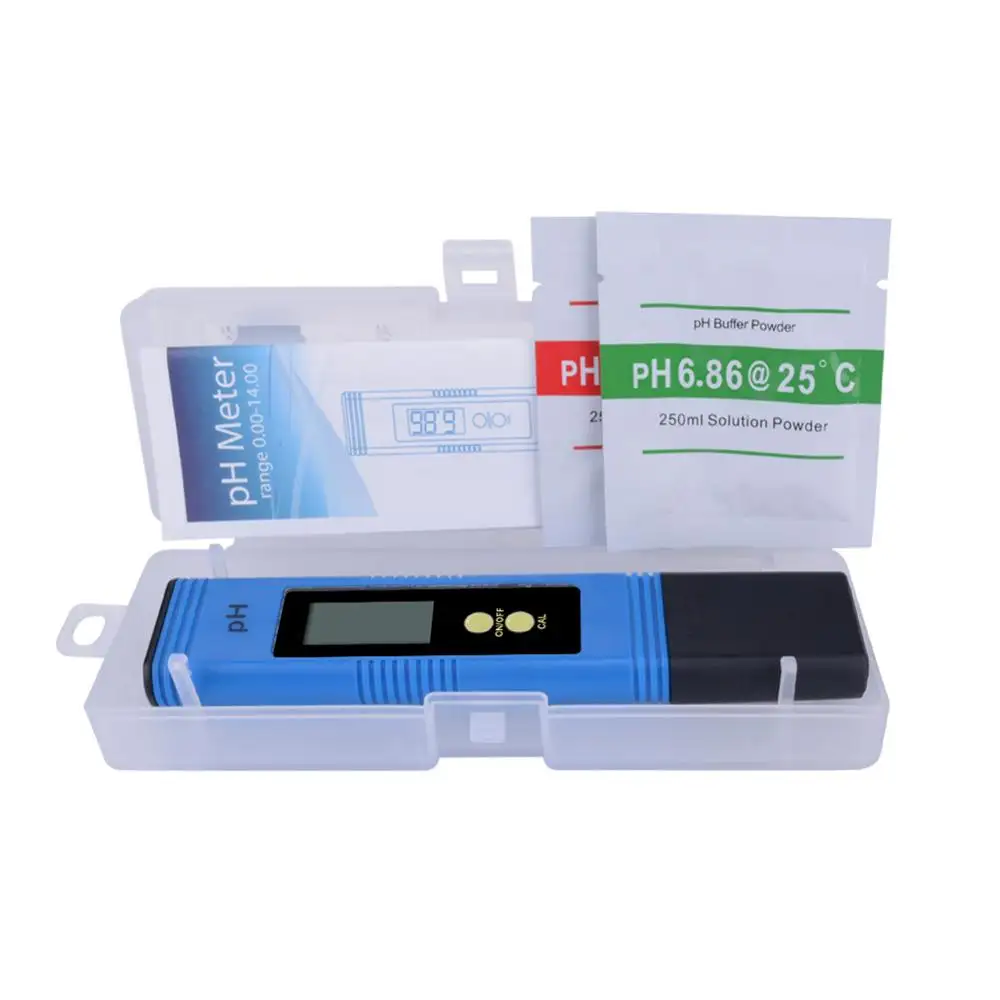 Digital Portable pH Tester 0-14ph Pen Type ph meter for swimming pool