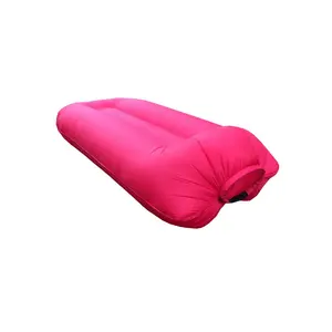 Factory Wholesale Various Colors Inflatable Air Sofa Bed Camping Portable Inflatable Sofa