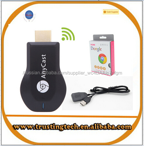 Любой литой МИНИ-ПК Android Media Player TV Stick Толчок Хром ролях Wi-Fi Display Приемник Ключа Chrome Резервирования Dl па Воз