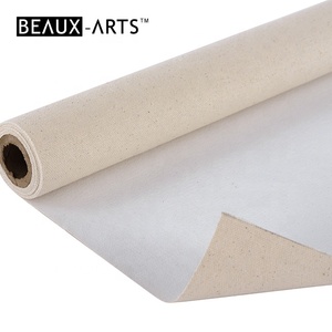380g Tripla Prime Greggi <span class=keywords><strong>Pop</strong></span> di Arte del Commercio All'ingrosso 100% Cotone Rotolo di Tela Con Medio Texture Per Olio/Acrilico. Lino Artista Rotolo - Product Image 3