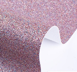 Tissu cuir <span class=keywords><strong>PU</strong></span> à paillettes de poudre nacrée, ruban pour fond de scène et mur - Product Image 4