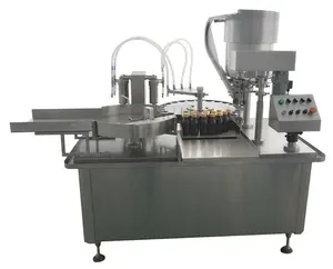 high quality cheap price automatic liquid mini bottle filling machine small bottle filling capping machine