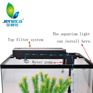 Jeneca-<span class=keywords><strong>Aquarium</strong></span> acrylique de luxe pour Betta Fish Large, filtre supérieur en plastique de 10 à 120 <span class=keywords><strong>gallons</strong></span> pour l'extérieur et le bureau - Product Image 6