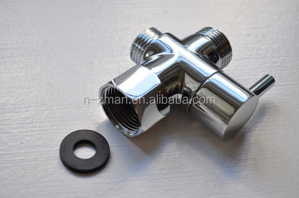 Adaptador En T De Latón Hibbent Para Bidé – Válvula 7/8x7/8x3/8 – Conector De 3 Vías