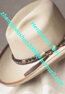 Cinta para Sombrero de Vaquero y Vaquera de 10 mm de Ancho, Hecha de Crines de Caballo Trenzadas - Product Image 4