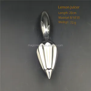 Cône de citron en acier inoxydable miroir, extracteur de jus facile, apparence diamant, outil de Bar, presse-citron à usage domestique