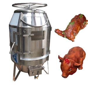 Aisan Market Best-Seller Stainless Steel Commercial Gas Oven Baking Whole Pig Pork Hog Roaster Oven