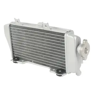 TCMT Right Side Aluminum Radiator Fit For Honda CRF450X CRF 450 X 2005-2017 2016 Silver XF-351