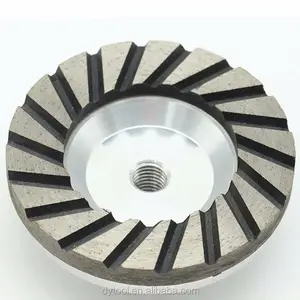 Cement and granite stone mop abrasive bowl disc high quality