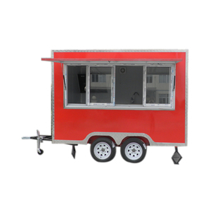 Compagnie aérienne Hamburger Hot-Dog Mobile Barbecue Vendeur de Rue Chariots de Nourriture À Vendre - Product Image 1