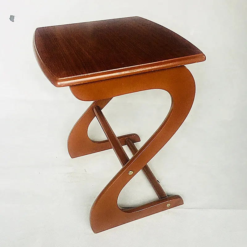 SenGongウッドネスティングテーブル/小さな家具木製マガジンテーブルマガジンホルダー木製テーブル