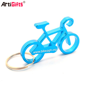 <span class=keywords><strong>Porte</strong></span>-clés de vélo vintage en forme sur mesure <span class=keywords><strong>Porte</strong></span>-clés de vélo Ouvre-bouteille en métal et aluminium - Product Image 4