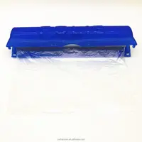 プラスチック製の安全なキッチンツールラップディスペンサーしがみつくフィルムカッター収納