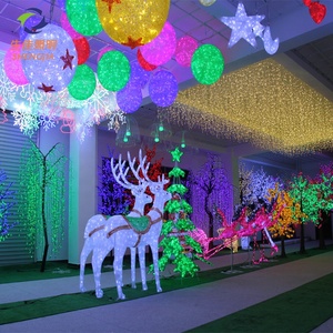 Luces LED 3D con Motivos de Animales (<span class=keywords><strong>Ciervo</strong></span>, Oso) para Exteriores, Impermeables IP65, de Acrílico y PVC, 24V-220V, 50000, Venta al por Mayor para <span class=keywords><strong>Navidad</strong></span> y Halloween - Product Image 5
