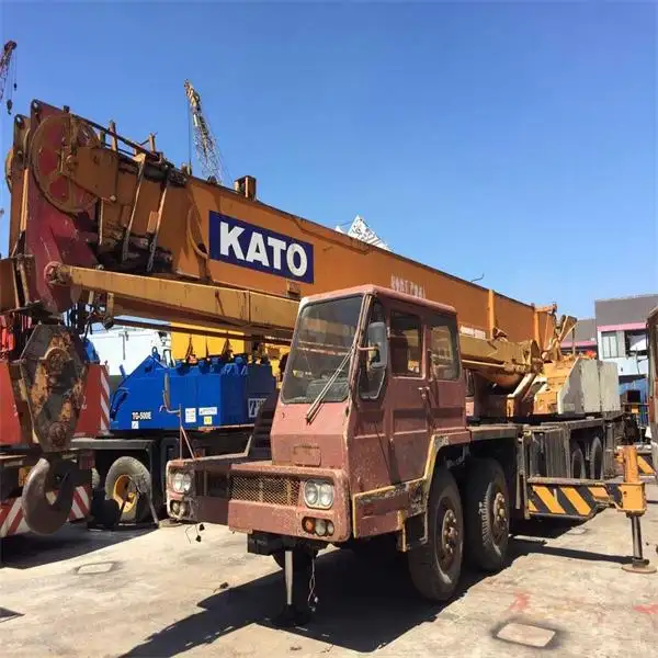 Hot sale 35 ton KATO Mobile Crane Hidrolik jepang asli NK350E untuk dijual