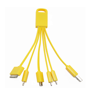 Color amarillo multi Teléfono de carga USB <span class=keywords><strong>Cable</strong></span> <span class=keywords><strong>Modo</strong></span> <span class=keywords><strong>2</strong></span> - Product Image 1