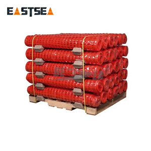 नारंगी लचीला पॉलीथीन प्लास्टिक सुरक्षा तार जाल जाल रोल - Product Image 1