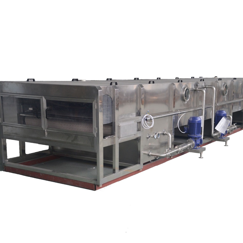 Полностью автоматический туннельный пастеризатор консервных продуктов, 4000 банок/час