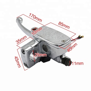 Accessoire de <span class=keywords><strong>moto</strong></span> en gros, cylindre maître de frein de <span class=keywords><strong>moto</strong></span> universel de 25 mm, <span class=keywords><strong>levier</strong></span> d'<span class=keywords><strong>embrayage</strong></span> hydraulique gauche et droit - Product Image 5