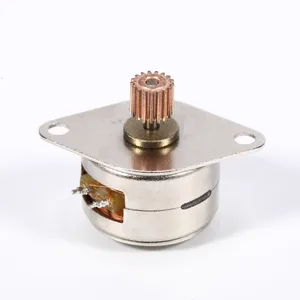 Ucuz küçük step Motor 5V 15BY PM sabit mıknatıslı step motorlar için endüstriyel otomatik kontrol