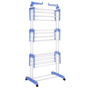<span class=keywords><strong>Tendedero</strong></span> Plegable de 3 Niveles para Ropa, Perchero para Secar Ropa - Product Image 4