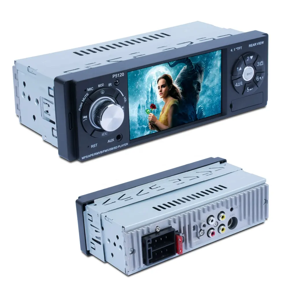 Bosstar 4.1 Inch 1 Din Car MP5 MP4 MP3 Player Car Radio Video Player with FM BT in Stock
