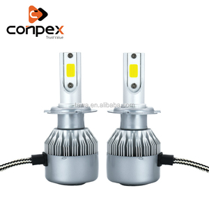 Conpex — <span class=keywords><strong>ampoule</strong></span> de voiture LED imperméable, de haute qualité, <span class=keywords><strong>ampoule</strong></span> de phare de voiture <span class=keywords><strong>H7</strong></span>, H4, C6, 2 pièces - Product Image 5