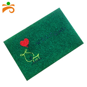 Imprimé polyester nature en caoutchouc porte tapis en plein air anti-slip tapis de sol - Product Image 6