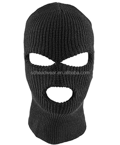 Commercio all'ingrosso 100% Acrilico Balaclava Ciclismo Del Cranio Lavorato A Maglia Moto da sci maschera - Product Image 3