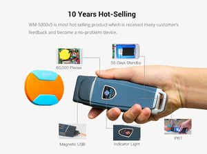 Tuổi thọ pin dài bảo mật dữ liệu sao lưu và phục hồi bảo vệ tuần tra thanh kỹ thuật số hệ thống theo dõi Android bảo vệ tuần tra - Product Image 3