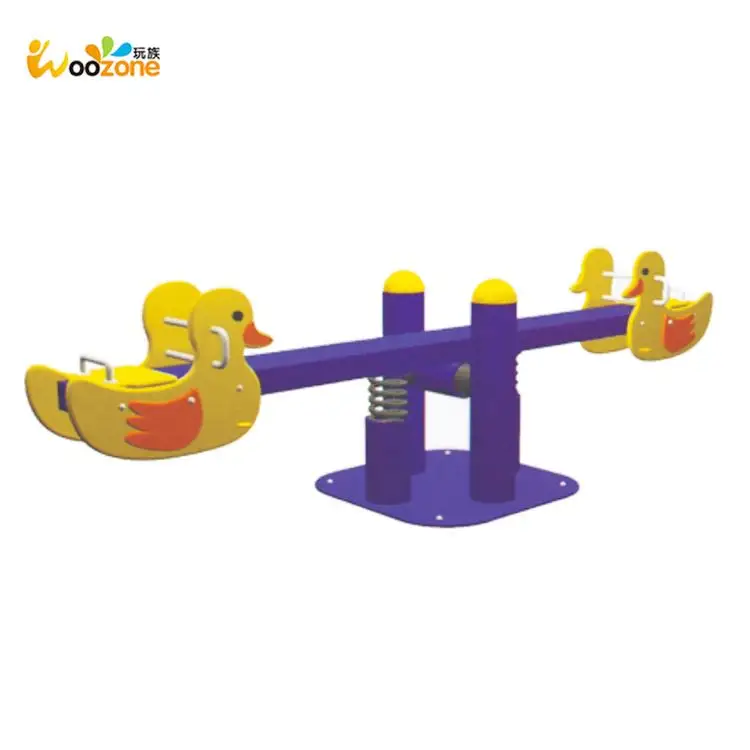 wholesale kids garden toys cheap PE board children seesaw