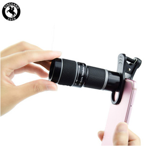 Meilleures ventes KINGGARD Accessoires pour téléphones portables Télescope optique à clip 18X Objectif de caméra zoom pour téléphone avec fonction de CHARGE pour téléphone portable - Product Image 4