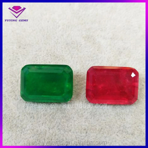 Trung quốc bán buôn bán số lượng lớn lad kim cương ban đầu emerald cut của <span class=keywords><strong>ruby</strong></span> đá cho chiếc nhẫn mặt dây chuyền vòng cổ viên đá quý tự nhiên - Product Image 3