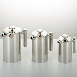 Cafetière thermos moderne à double paroi en acier inoxydable de haute qualité pour les vacances en camping-Design rustique classique - Product Image 6